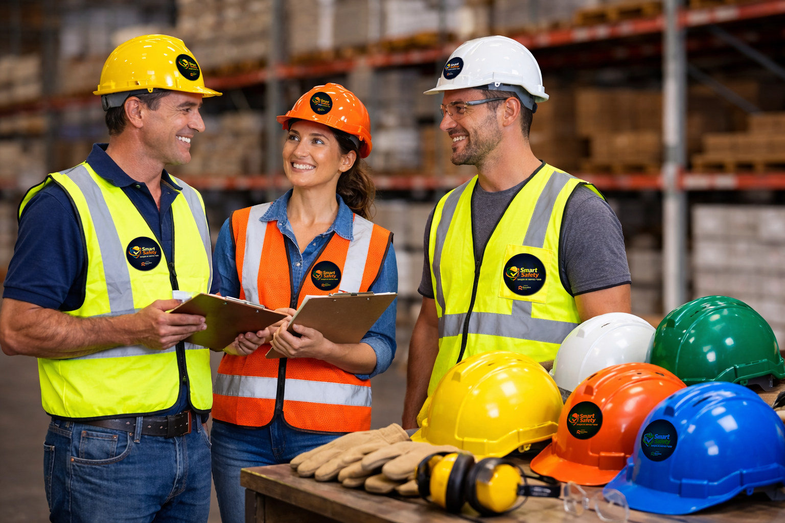 קסדות בטיחות לעובדים: איך לבחור קסדת עבודה מתאימה למפעל, מחסן או אתר בנייה