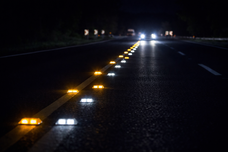 תאורת כביש ומחזירי אור