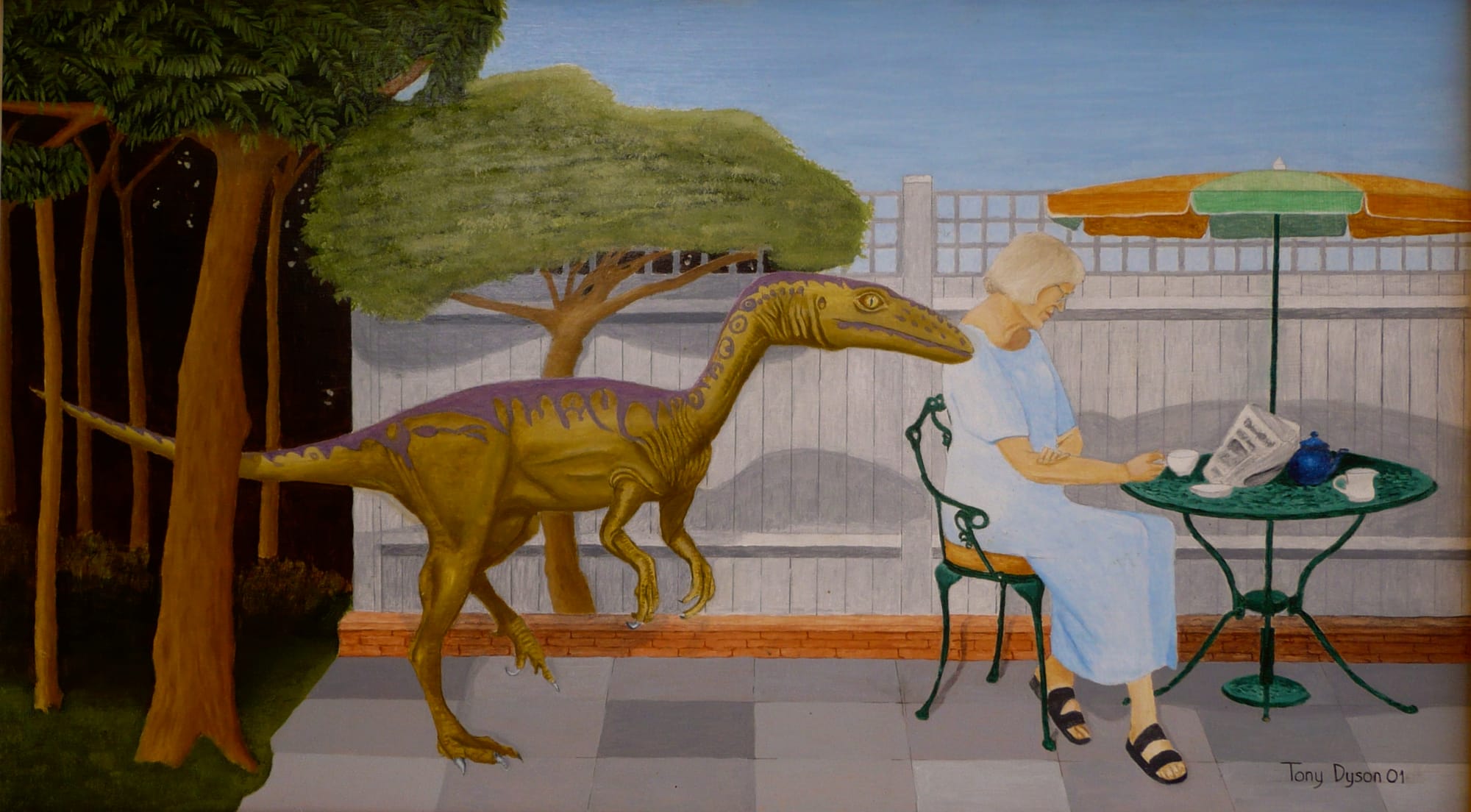 A reported sighting, as yet unconfirmed by Tony Dyson