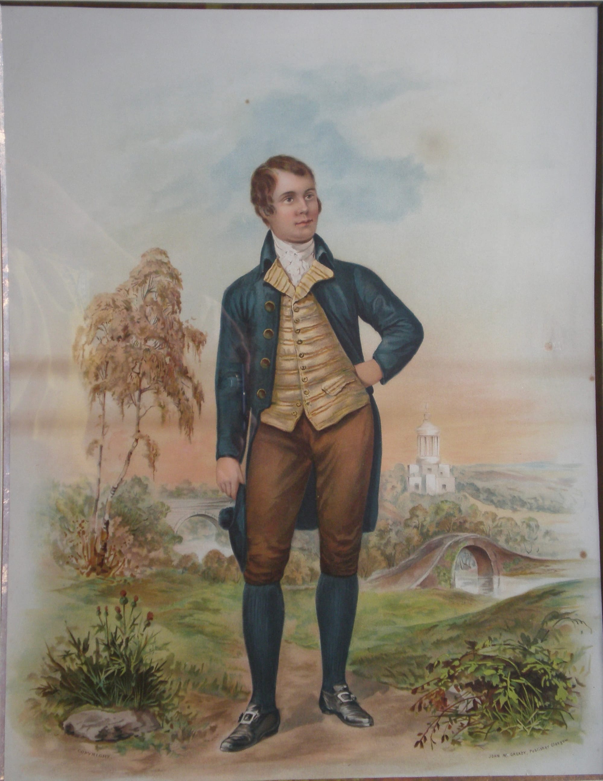 Robert Burns at Alloway by John McGready