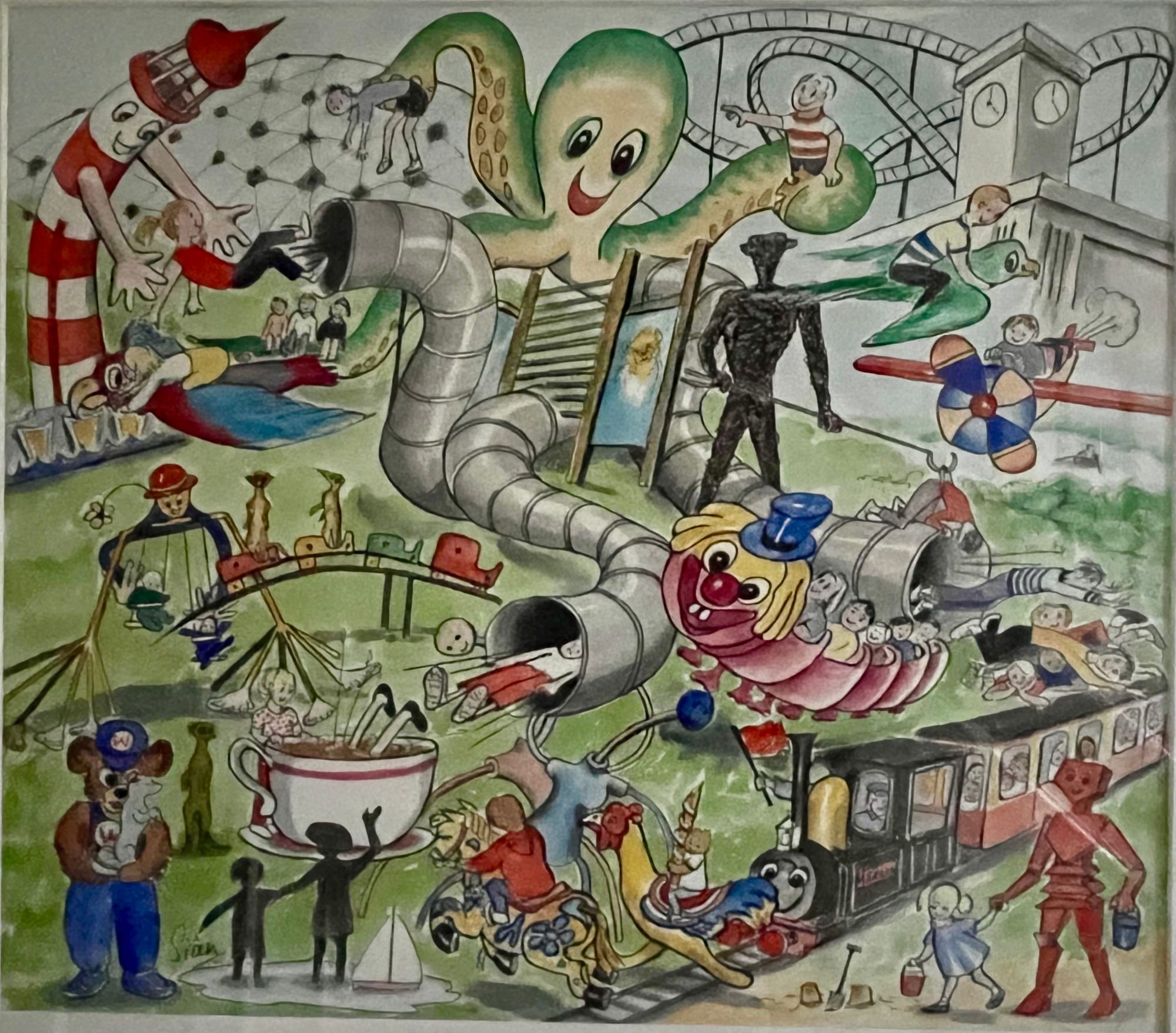 The Playground by Sian Brown