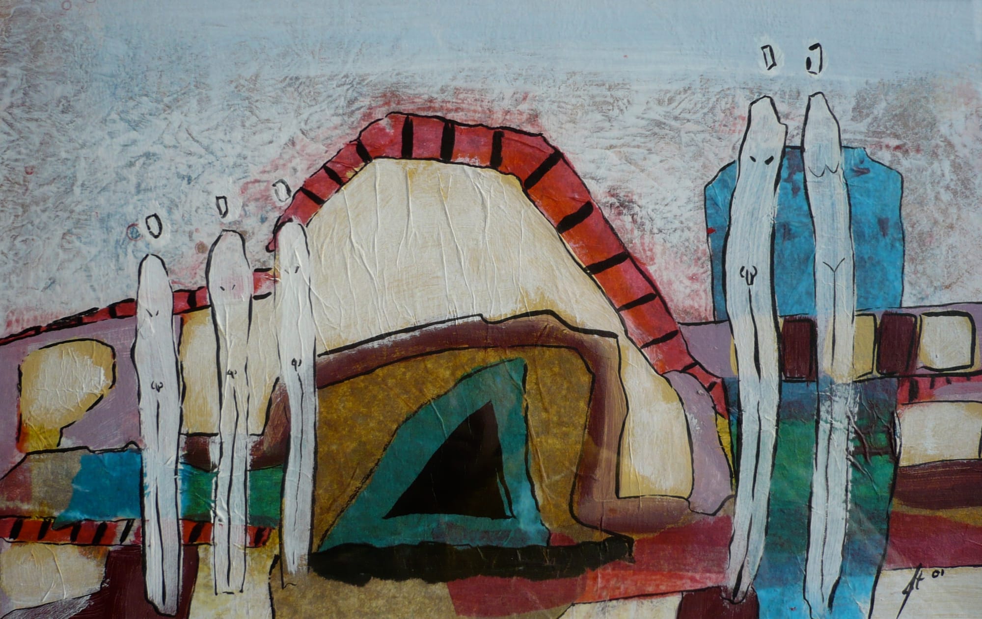 Silent Sentinals by unknown artist