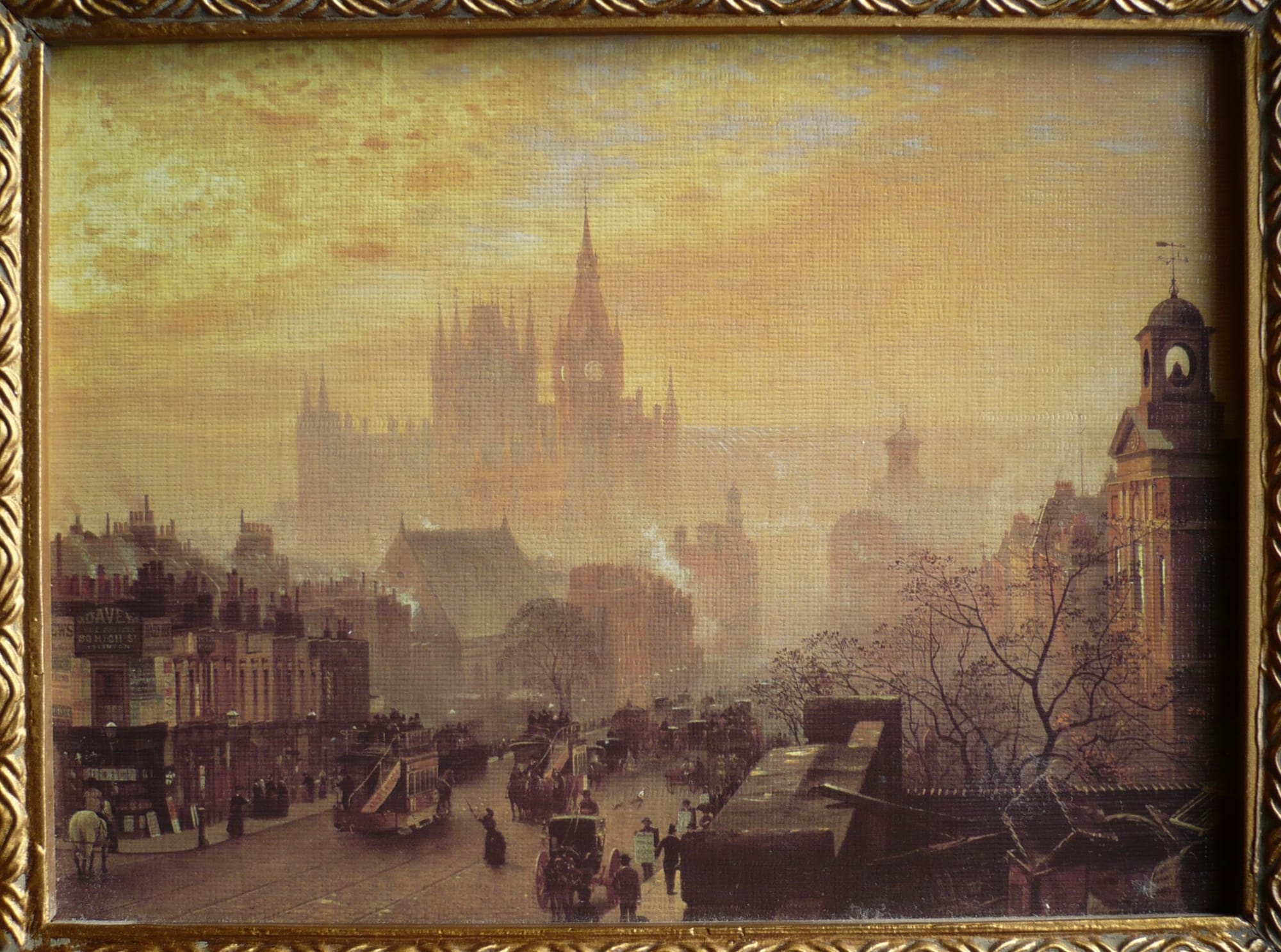 London Sunset over Pentonville by John O'Connor