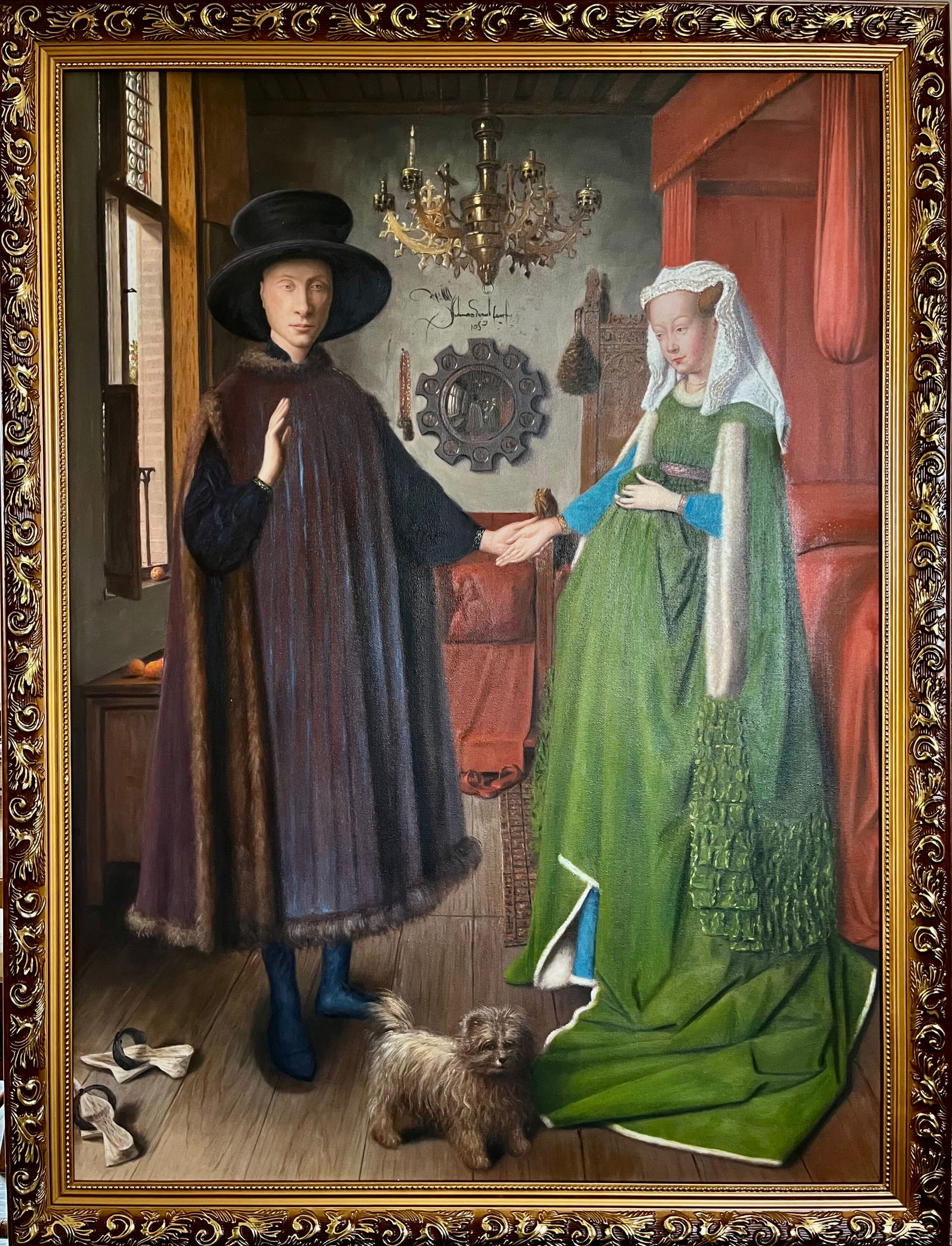 The Arnolfini Portrain by Jan Van Eyck