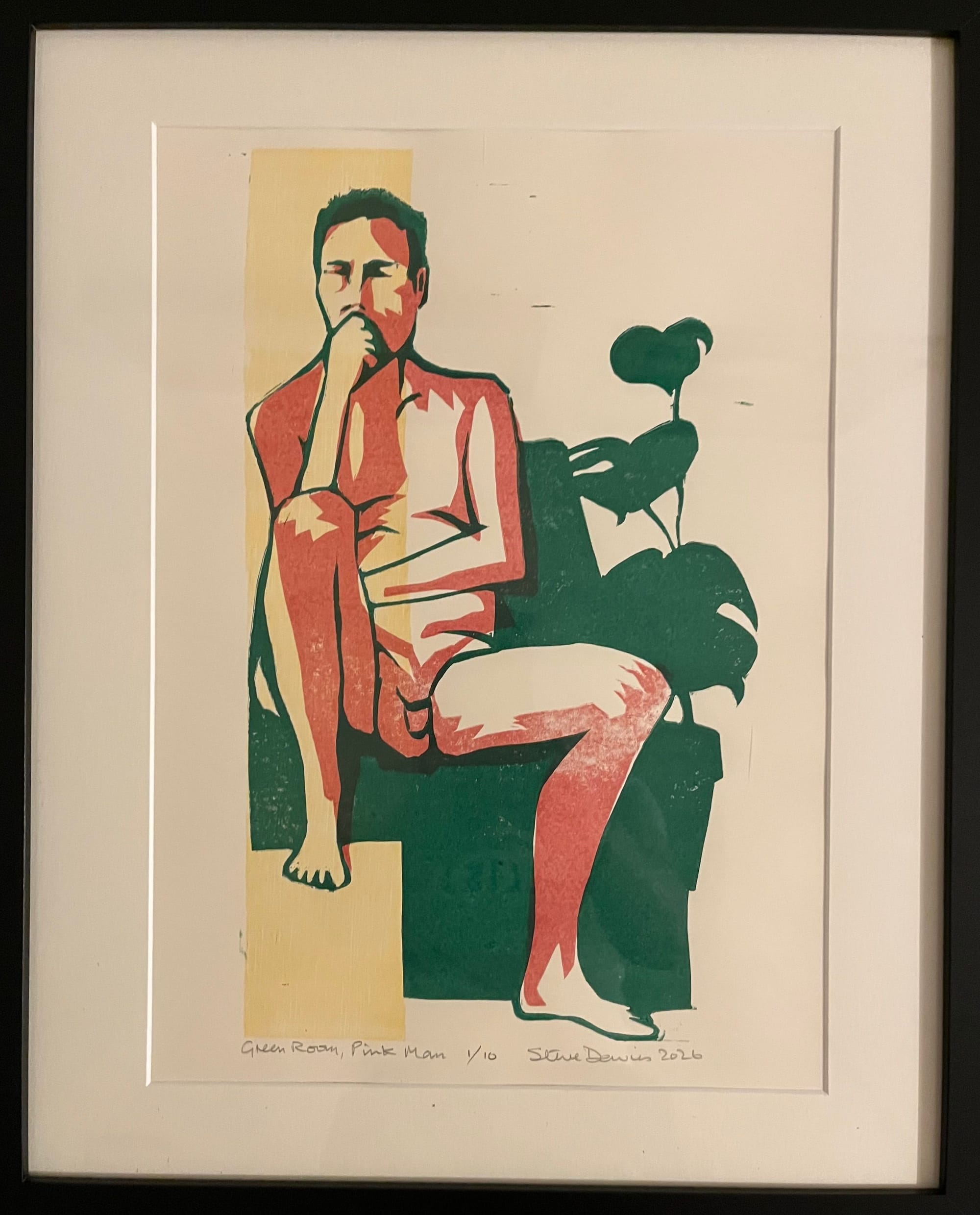 Green Room, Pink Man by Steve Davies
