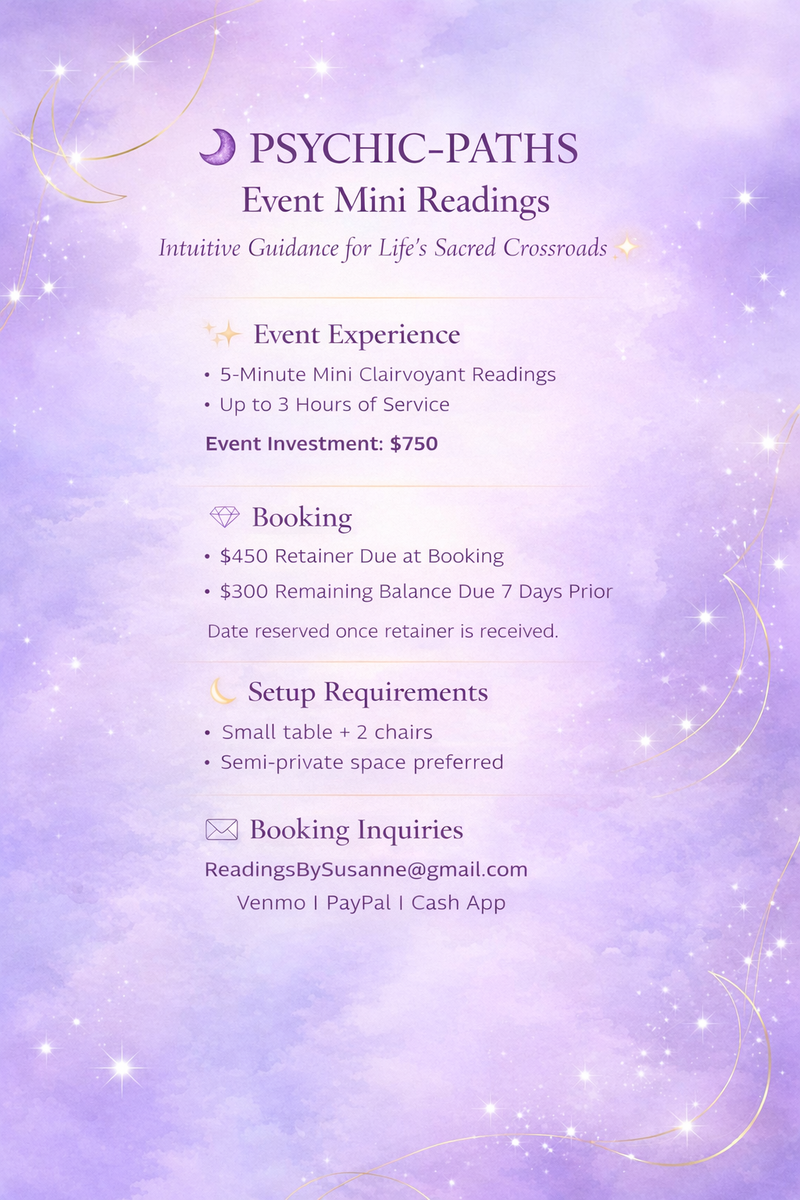 Clairvoyant Event Services