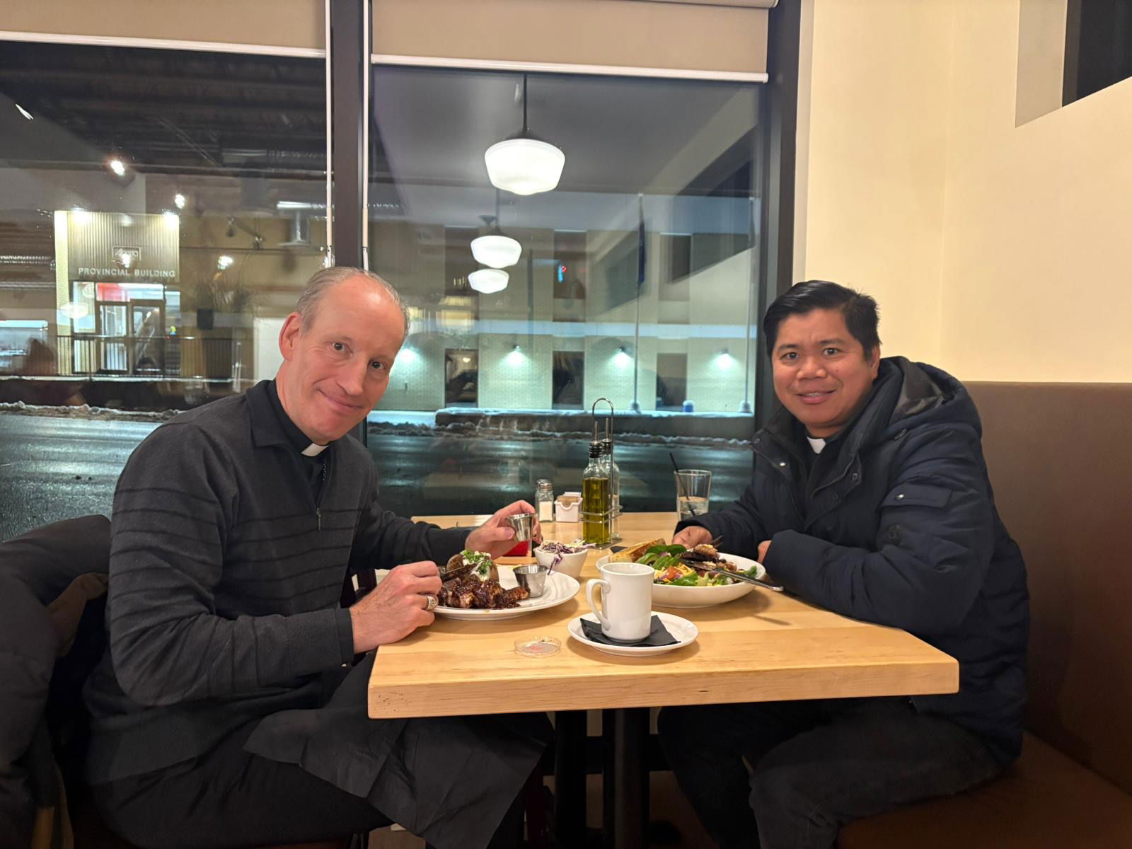 Bishop Gary and Father Jhack