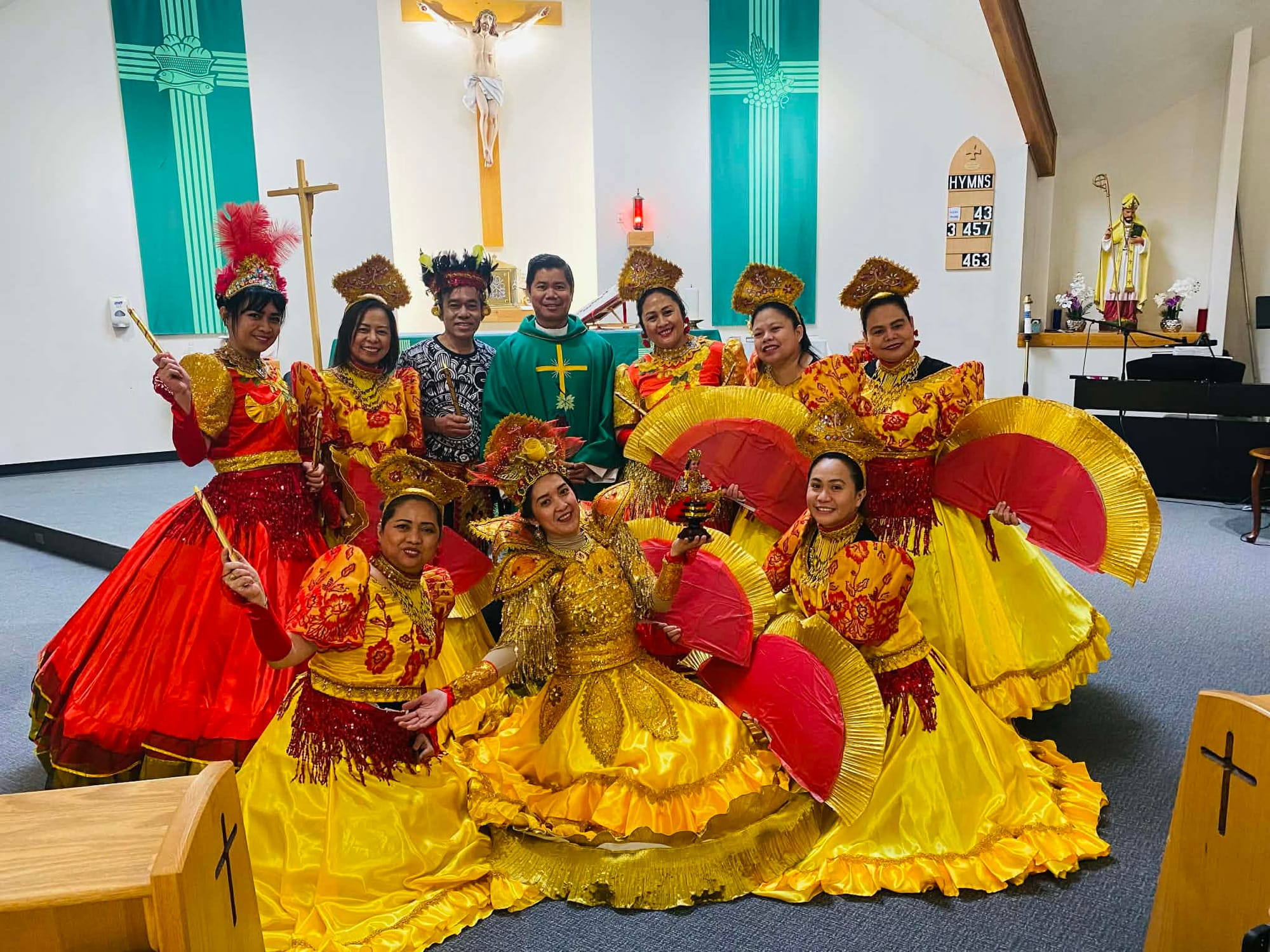 Performing at St. Alphonsus