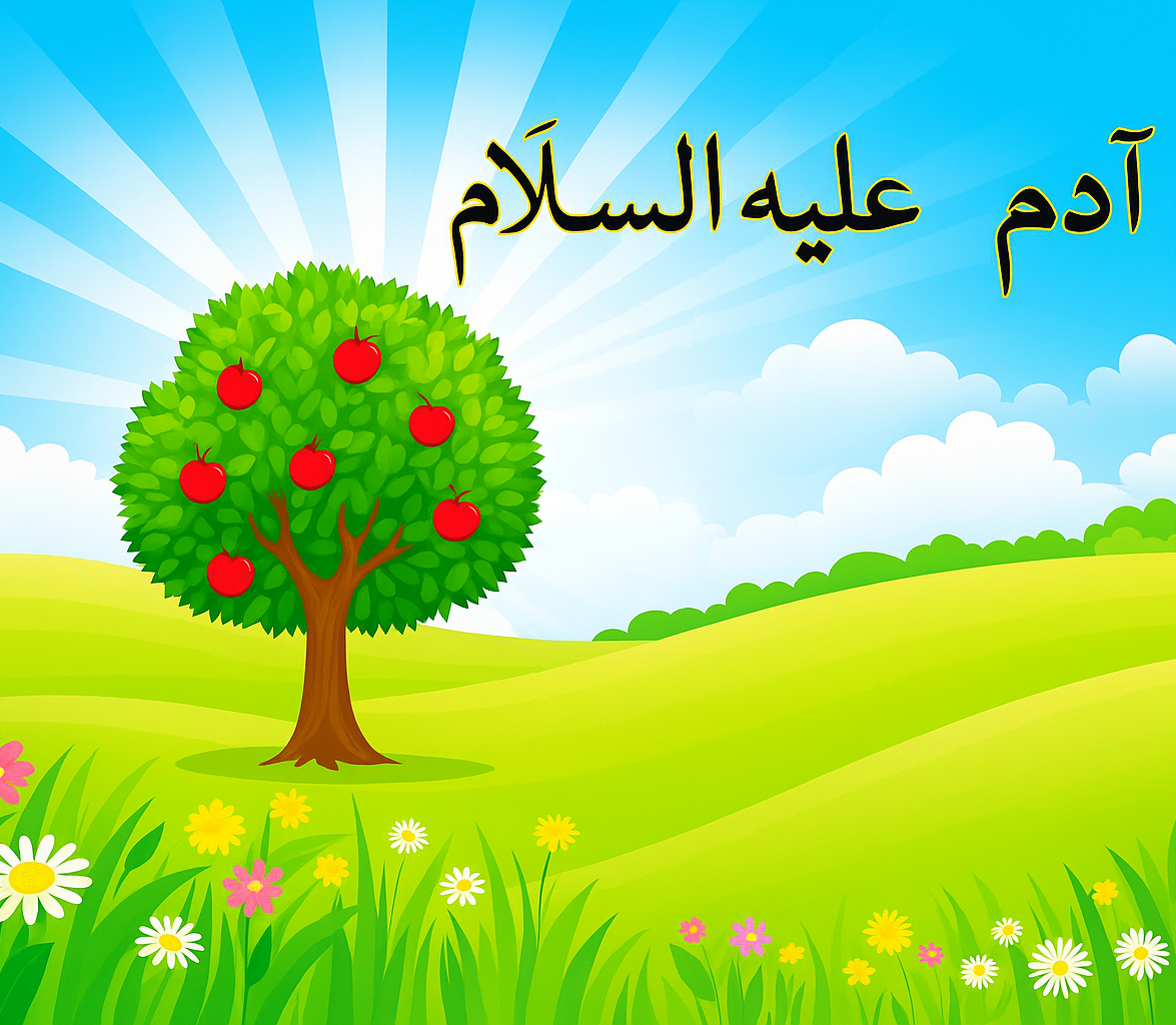 آدَمٌ عَلَيْهِ السَّلَامُ  /                              إعداد: حنان مهدي