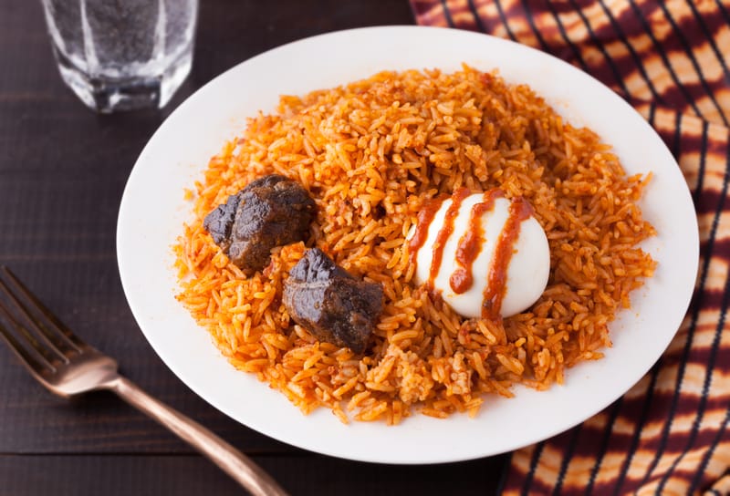 Jollof Rice | Goat / Beef