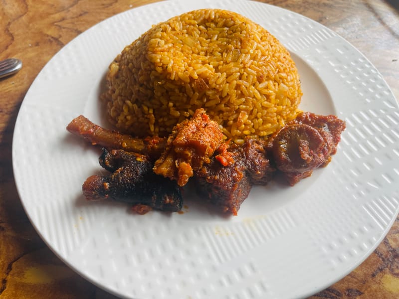 Coconut Rice | Chicken