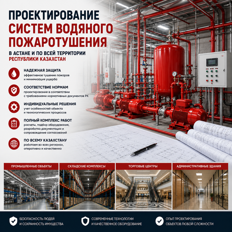 ПРОЕКТИРОВАНИЕ ВОДЯНОГО АУП/АПТ
