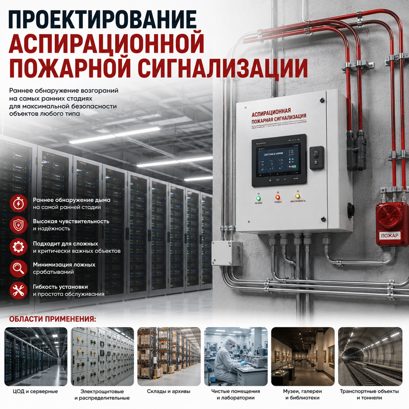 ПРОЕКТИРОВАНИЕ АСПИРАЦИОННОЙ АПС/ПС