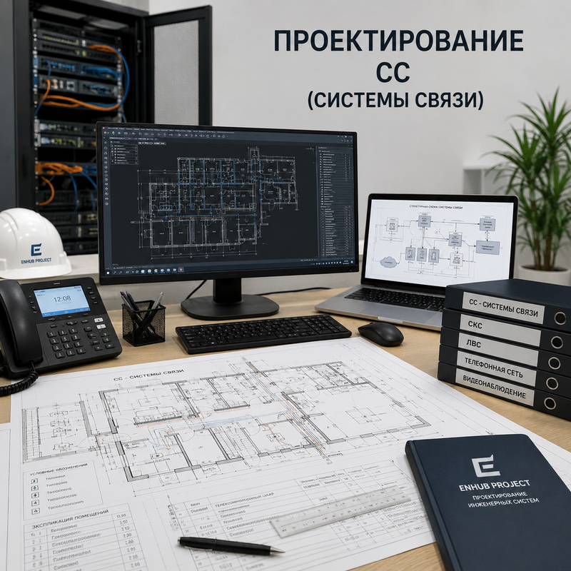 ПРОЕКТИРОВАНИЕ СЛАБОТОЧНОЙ СЕТИ И СИСТЕМ СВЯЗИ / СС