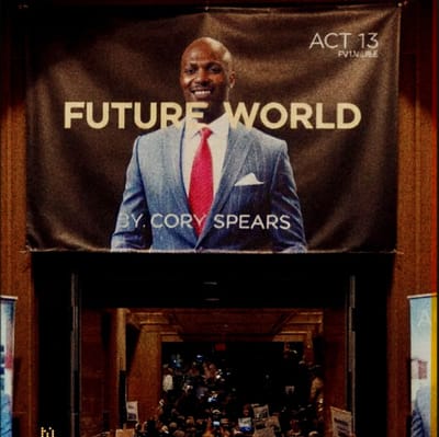 The Angel Appears in a Smoke Screen: Cory Spears Unifies in Downtown L.A. with Scorched-Earth Keynote Exposing 'The DUMB Logic of TRUMP's A.I. LIES'
