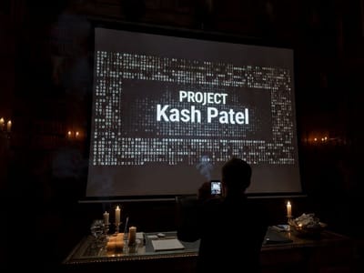 "The Strangest Angel Descends: Cory Spears Unleashes CIRCUIT Against Kash Patel in Digital Armageddon"