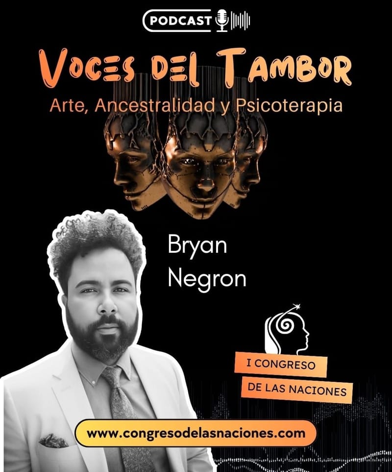 PodCast “Voces del Tambor: Arte, Ancestralidad y Psicoterapia Transpersonal en el Caribe”