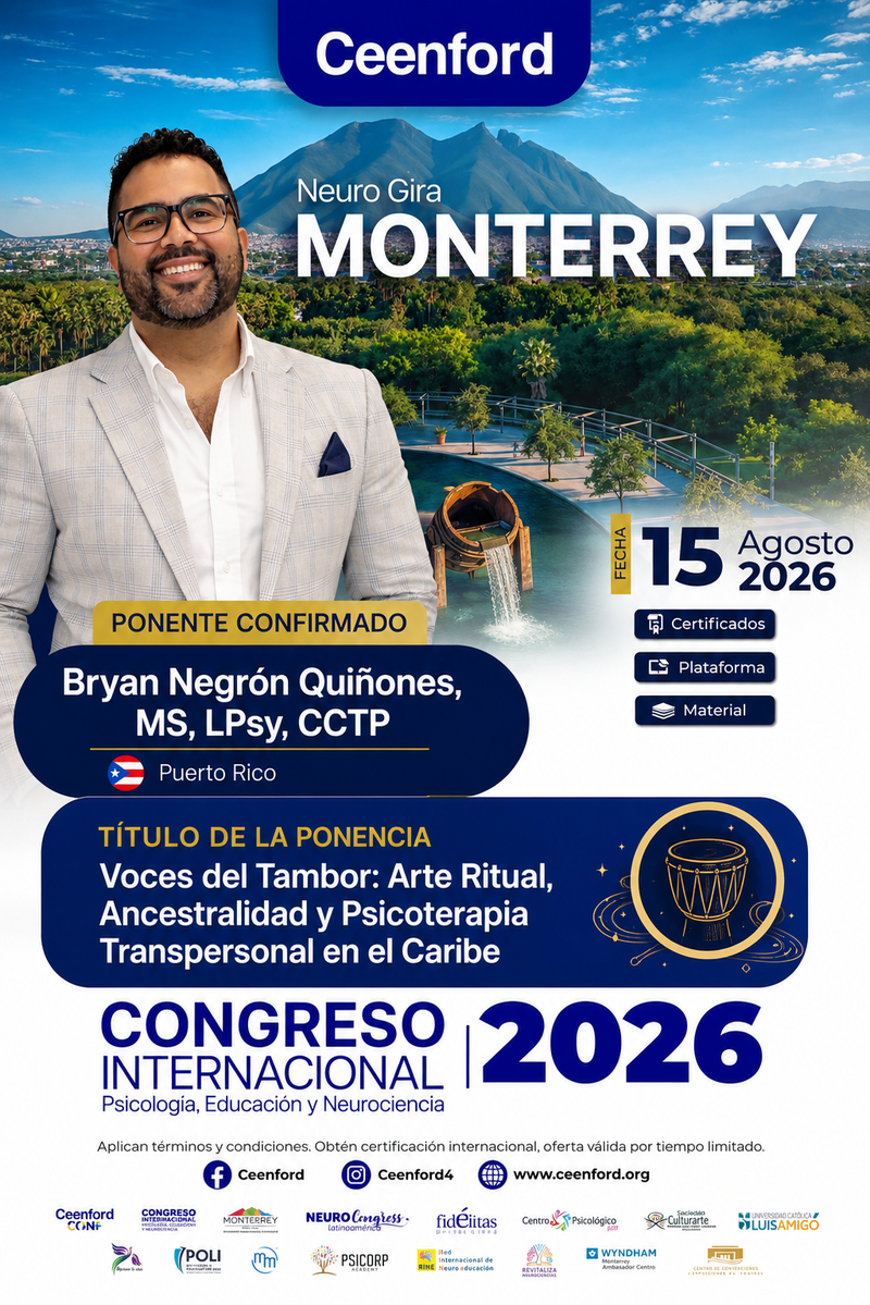 Presentación "Voces del Tambor: Arte Ritual, Ancestralidad y Psicoterapia Transpersonal en el Caribe"