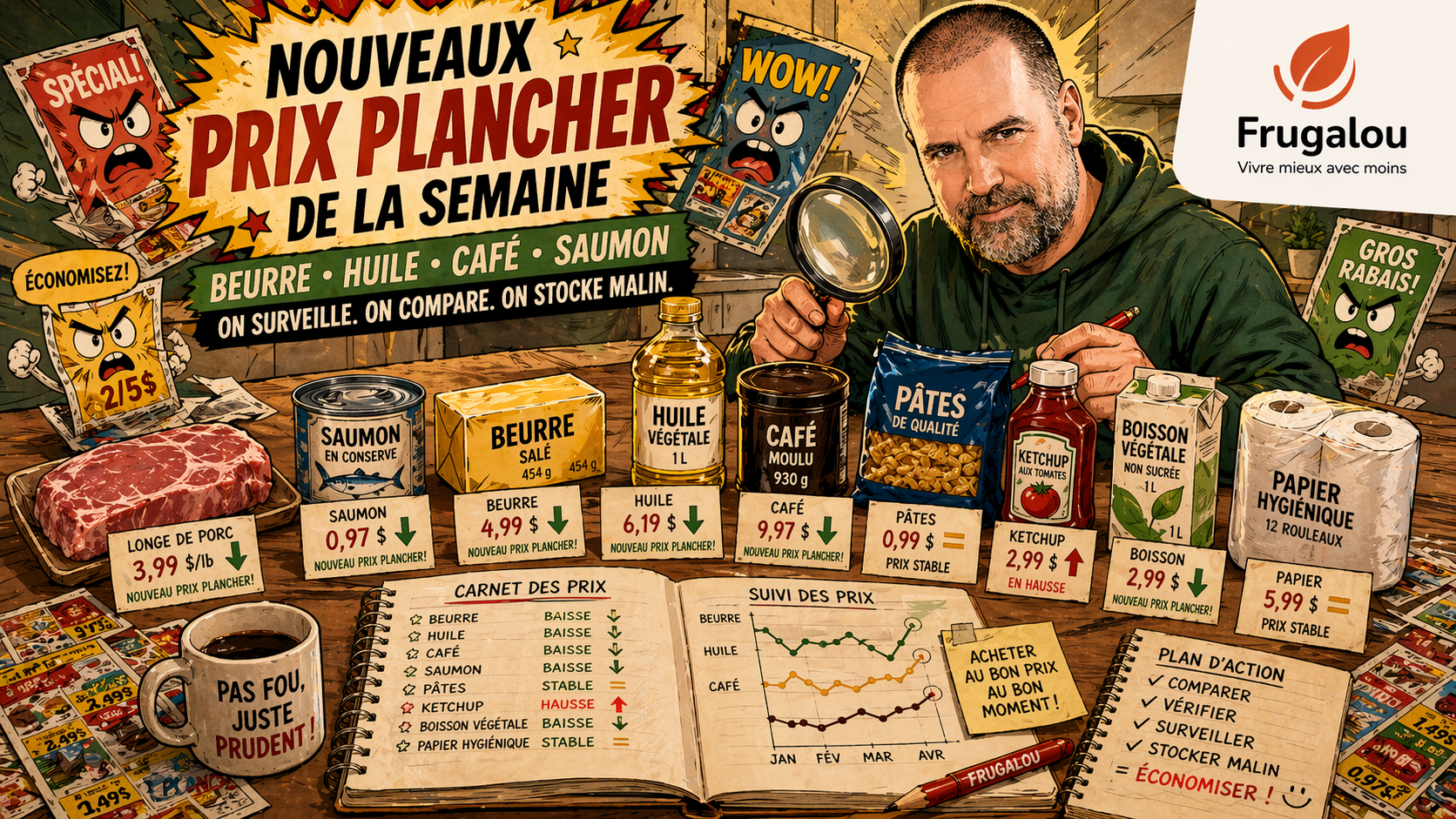 Nouveaux prix plancher de la semaine au Québec
