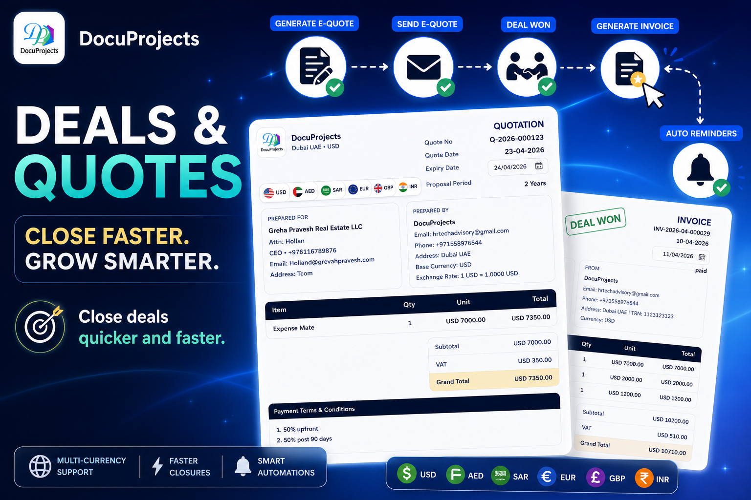 UAE Electronic Quotation Software Tutorial | Online Quote Generator |