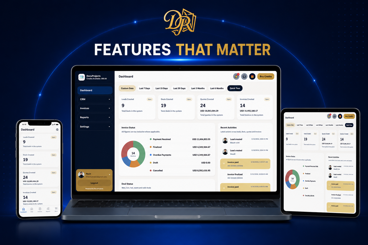 Why DocuProjects CRM is better than other free CRM