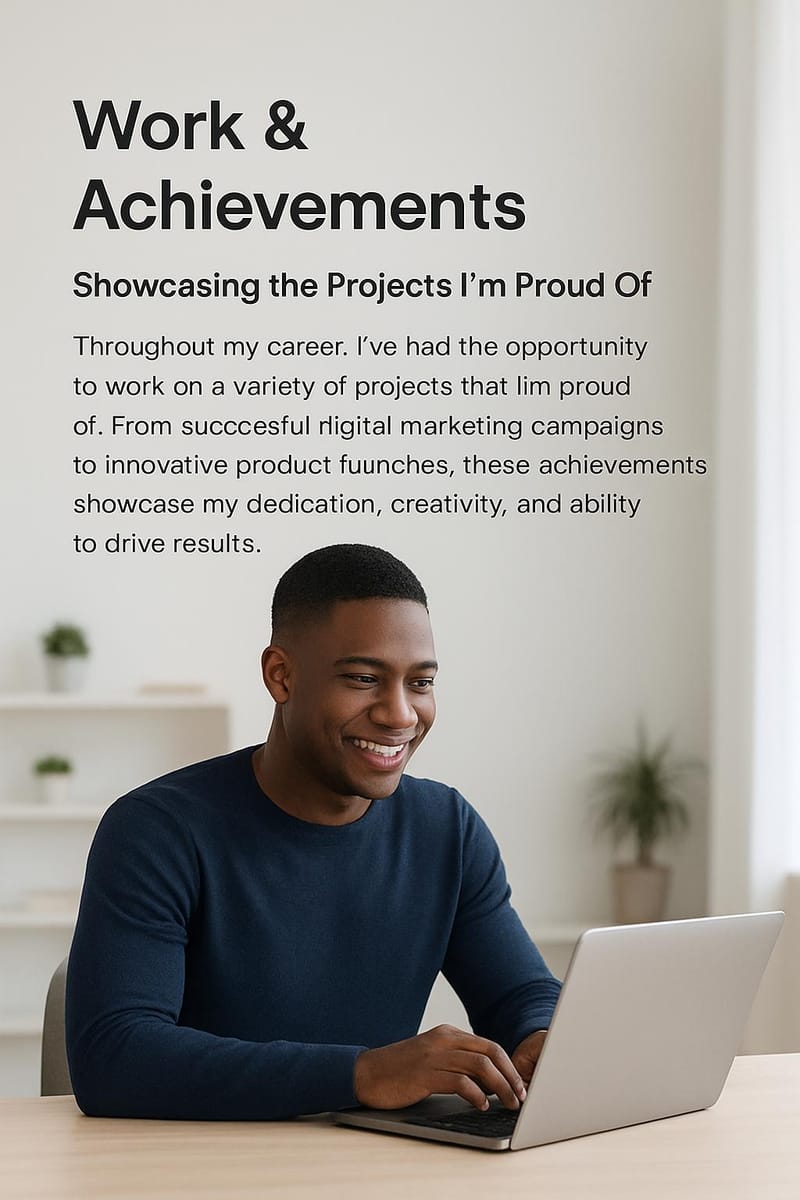 My Work & Achievements