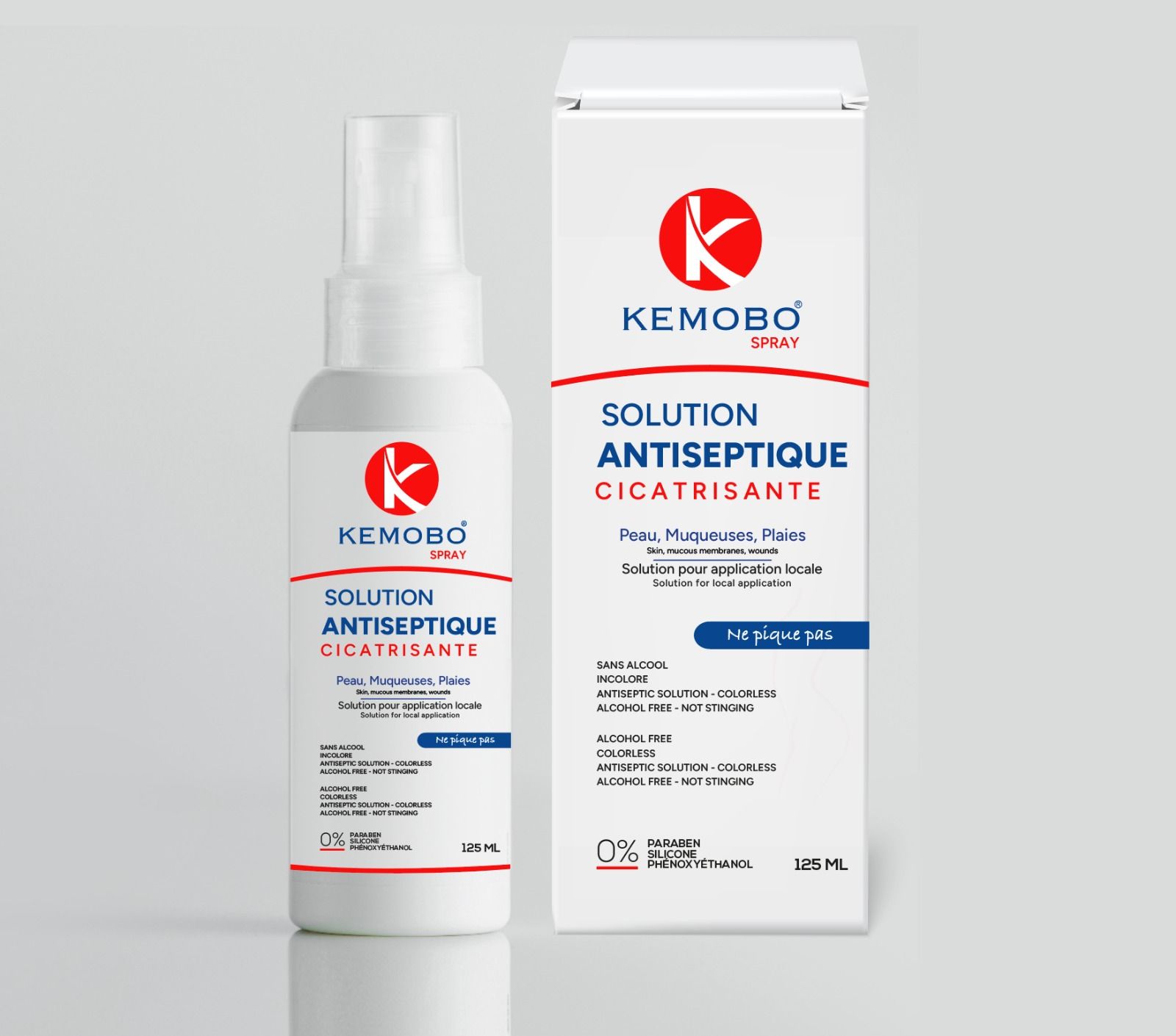 KEMOBO Solution Antiseptique (Spray)