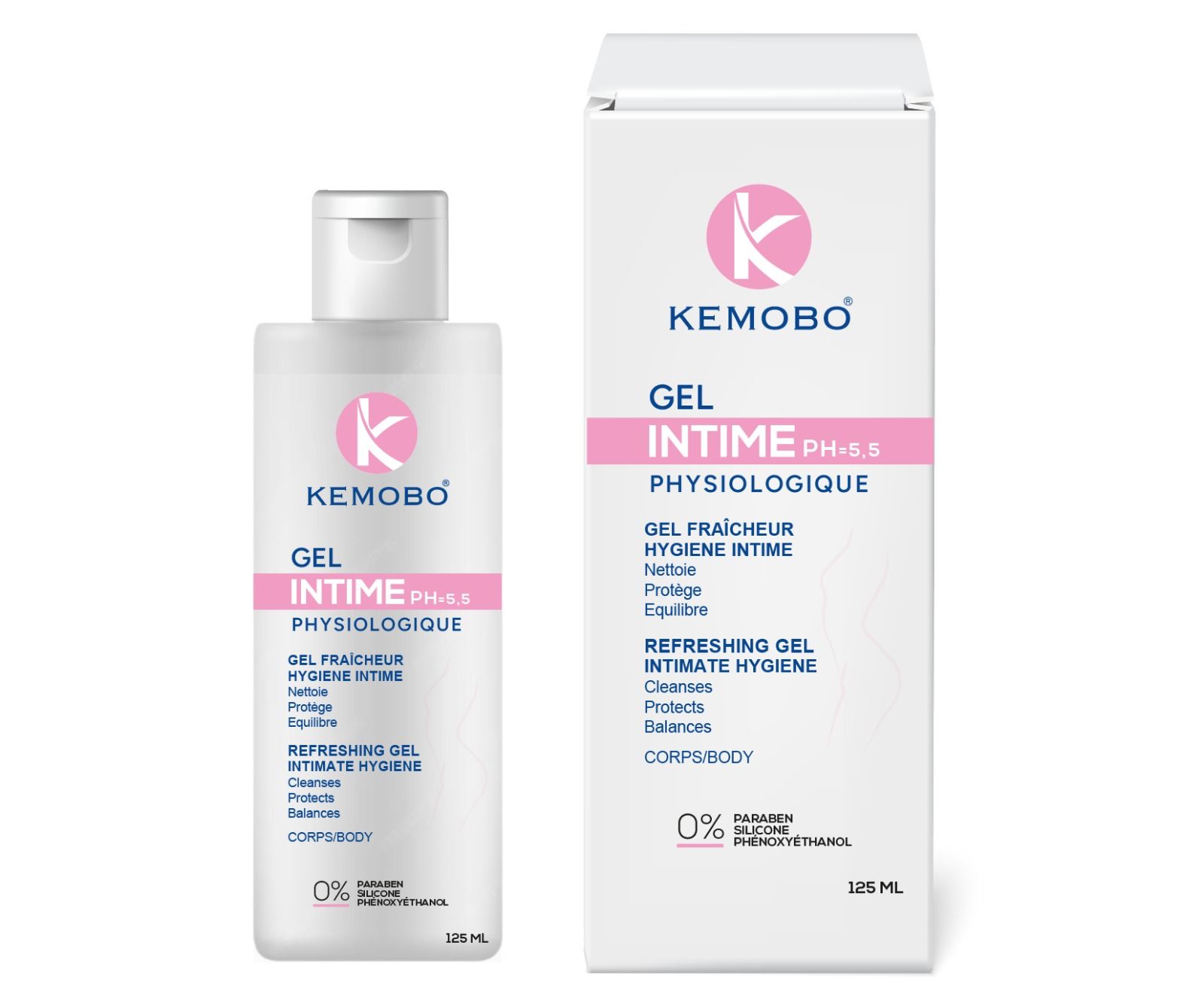 KEMOBO Gel Intime Physiologique