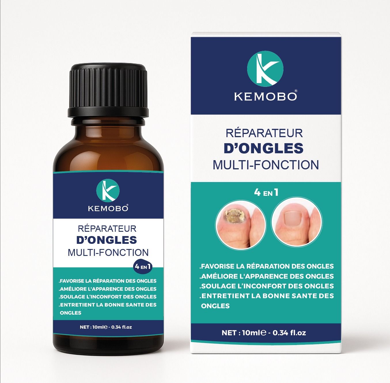 KEMOBO Réparateur d'Ongles