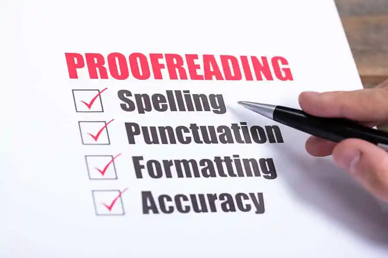 Final-Stage Proofreading