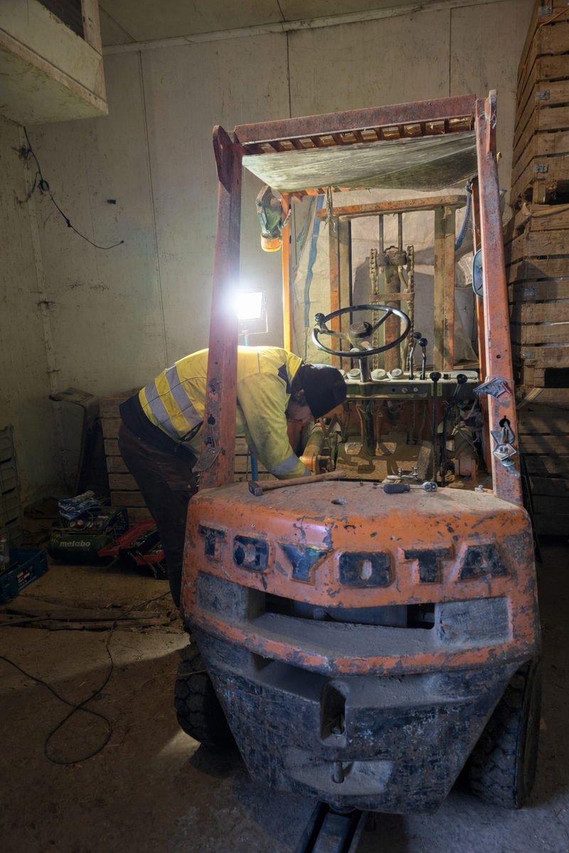 Herstelling op locatie