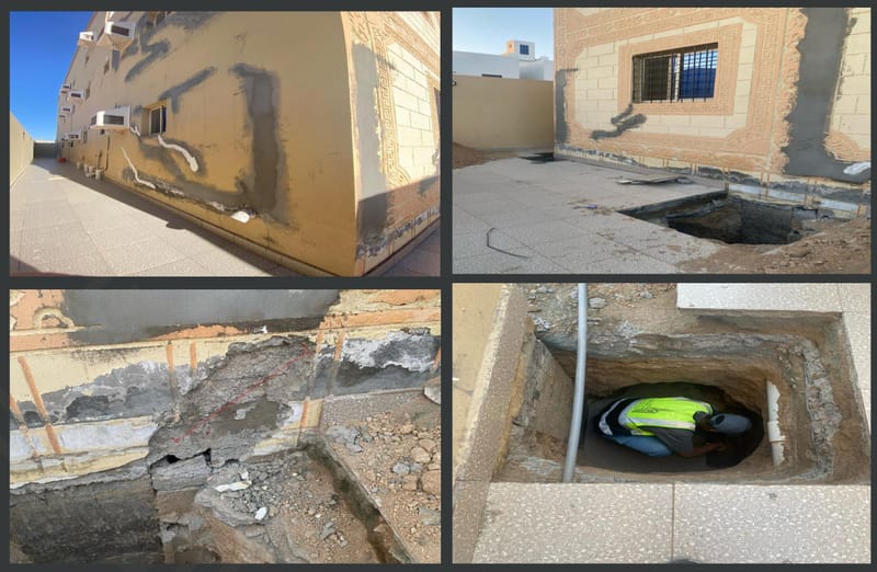 دراسة تقييم انشائي فيلا - جدة