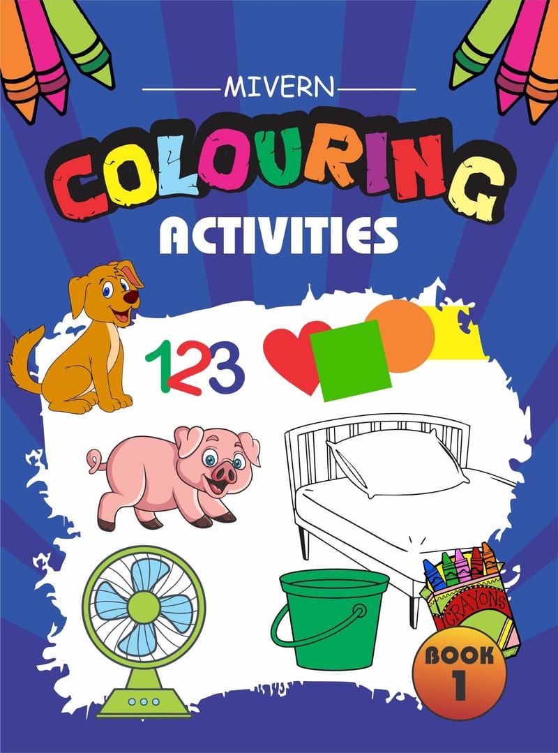 Mivern Colouring Activities Book 1