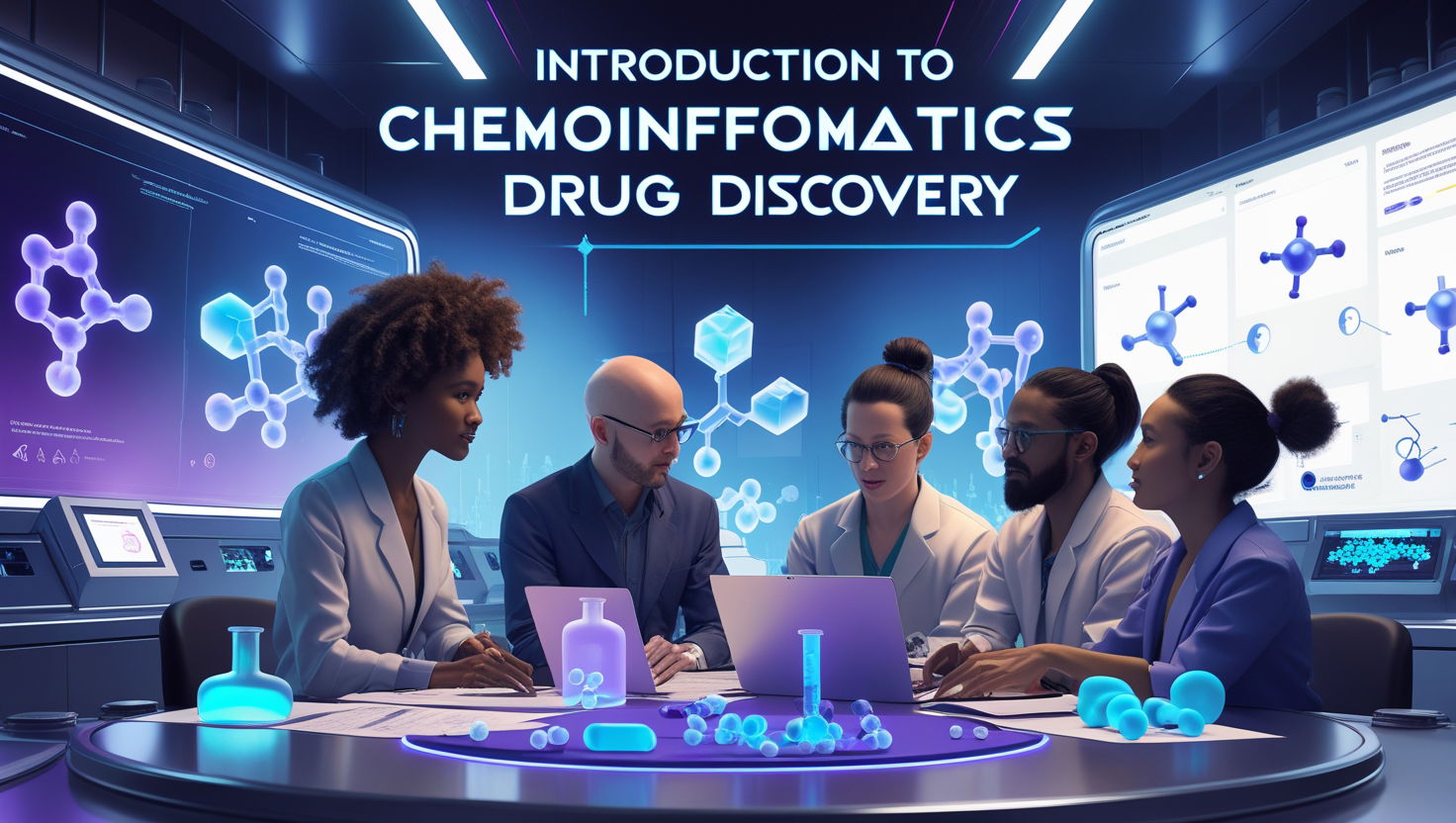 Educational Open Call – Free Introductory Course "Introduction to Chemo-informatics and Computational Drug Discovery" (Arabic)
