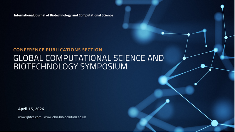 UKABCS Research Support for the Third International Conference on Computational Science and Biotechnology