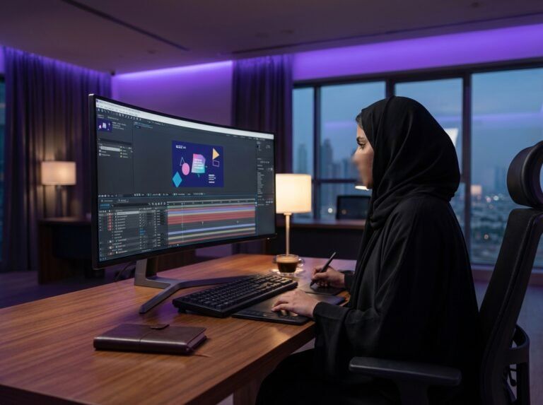 موشن جرافيك والمؤثرات البصرية
