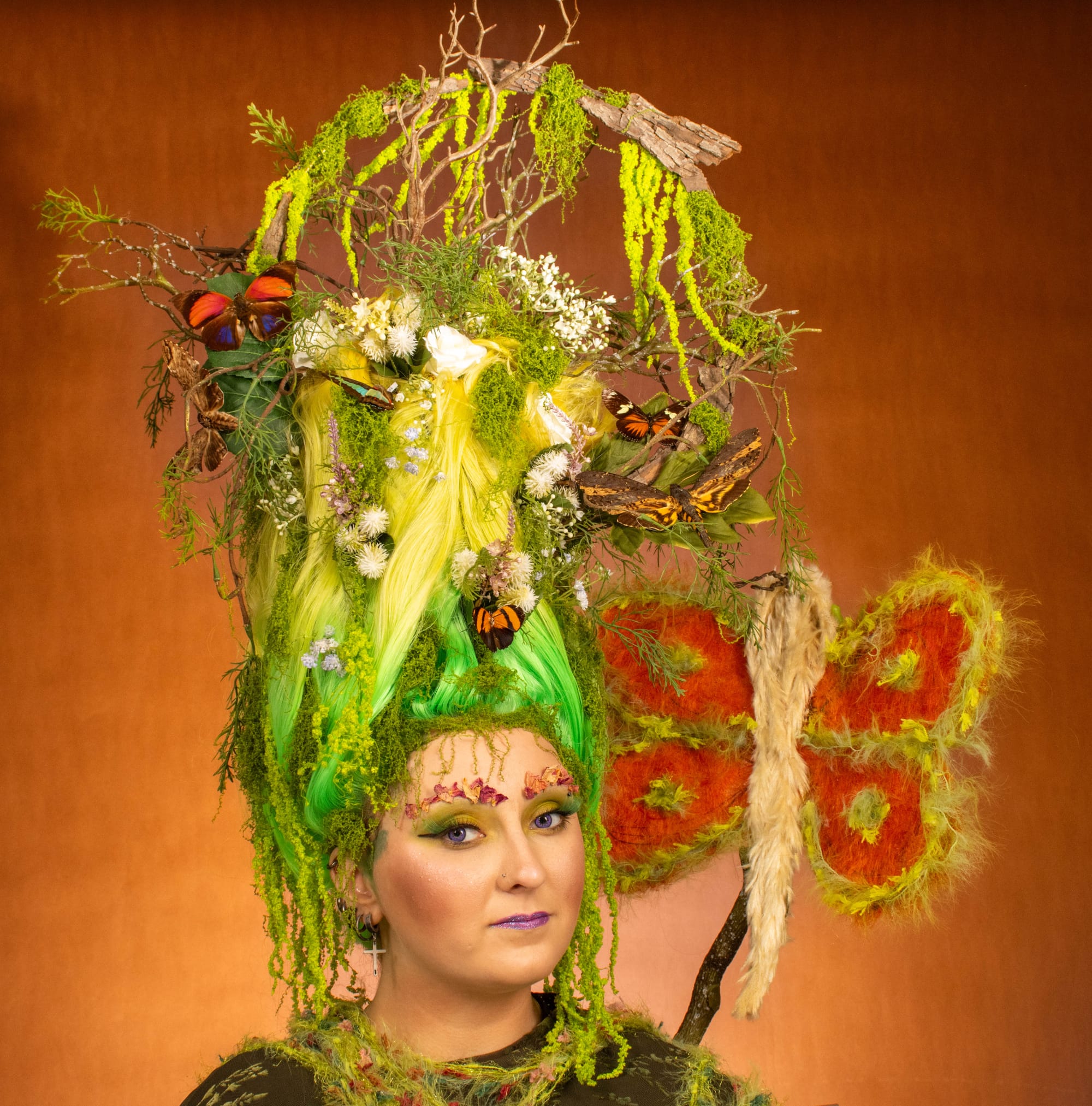 Butterfly Styled Wig