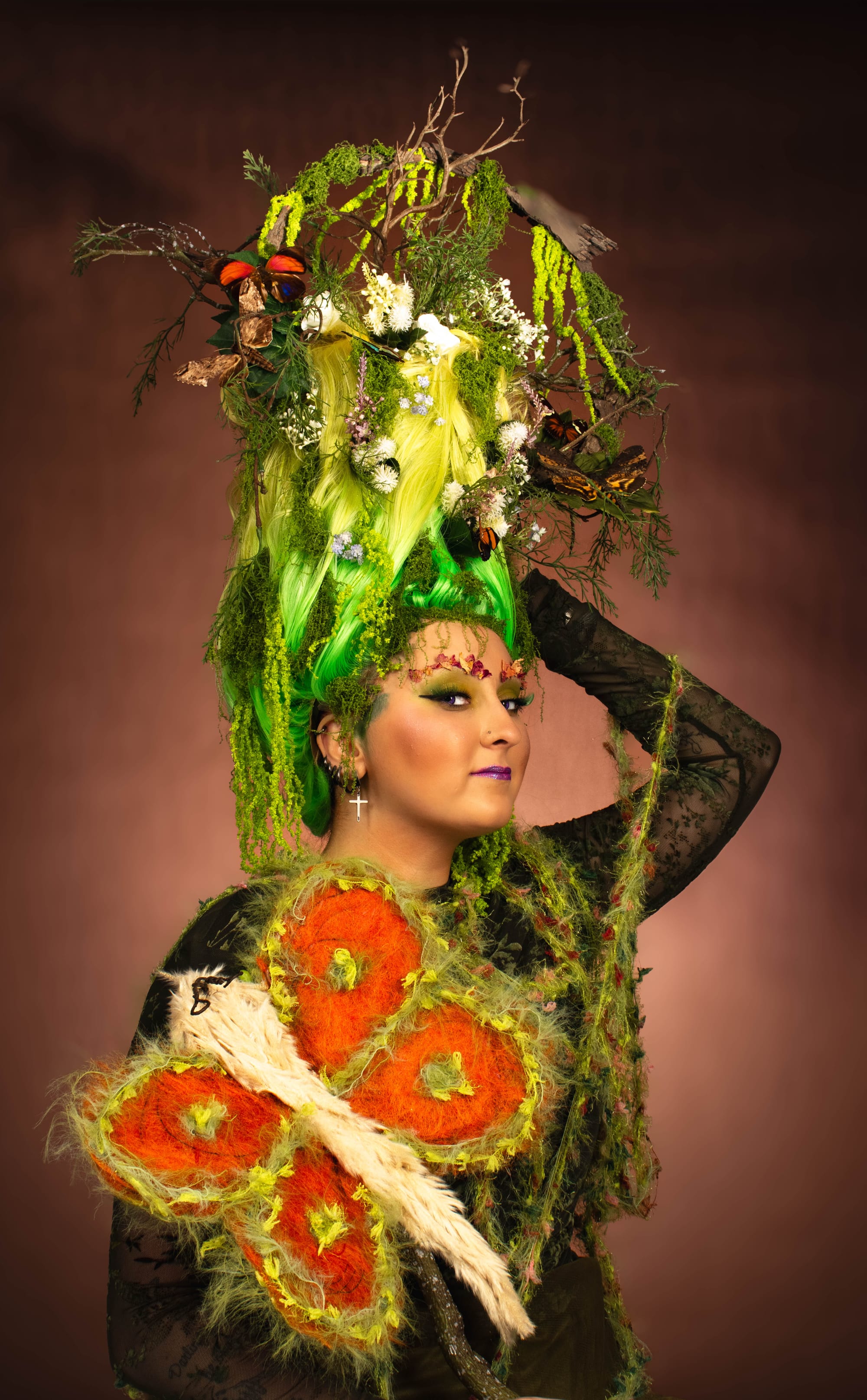 Butterfly Styled wig