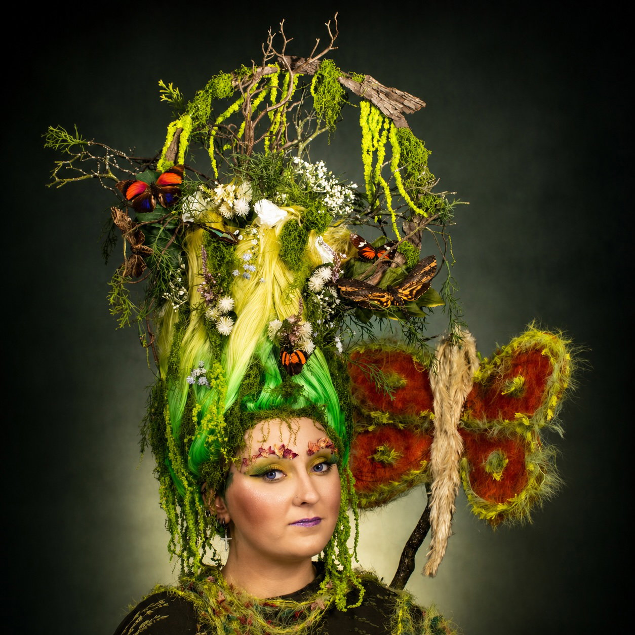 Butterfly Styled Wig