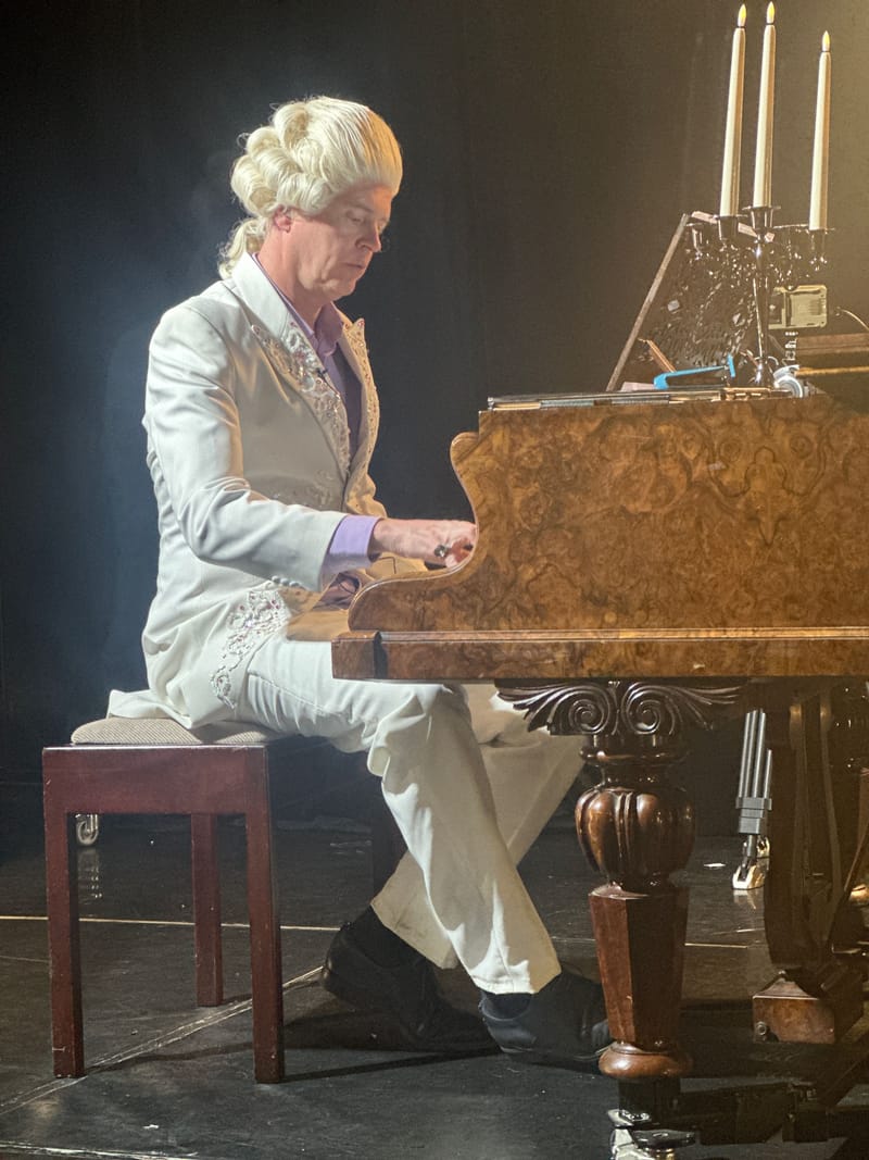 A collection of various wigs