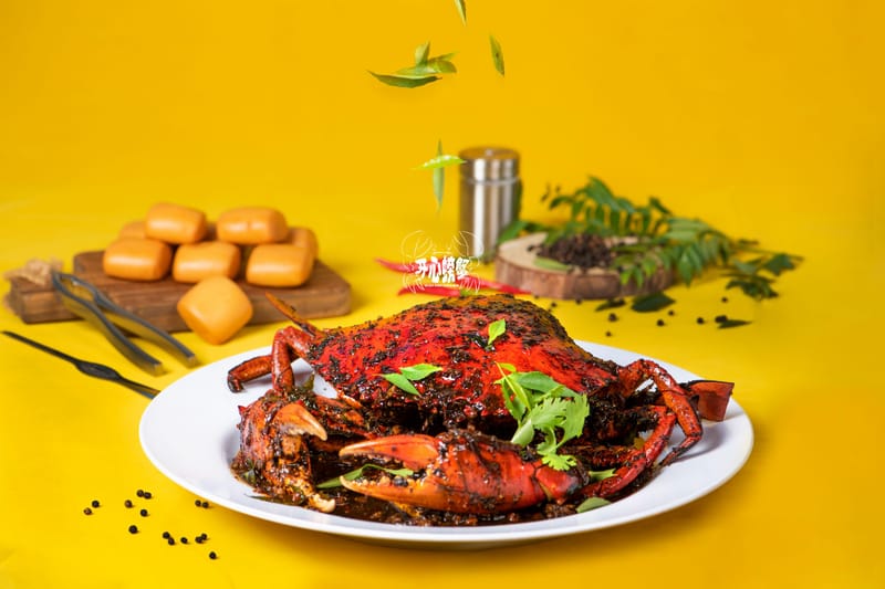 Black Paper Crab