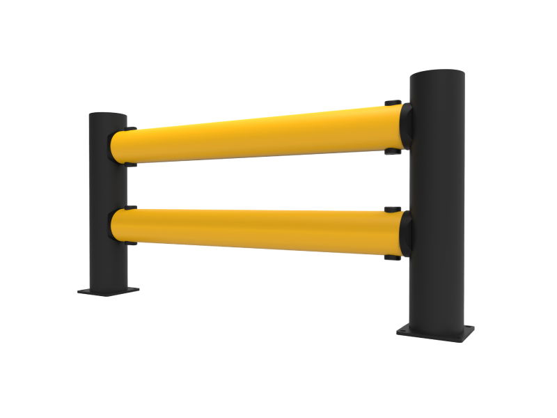 מחסום בטיחות דינמי סופג הדף (שתי קורות) BS - DR