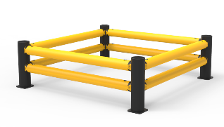 מגן סופג אנרגיה על עמודי תמך מבנה BS - CDR168