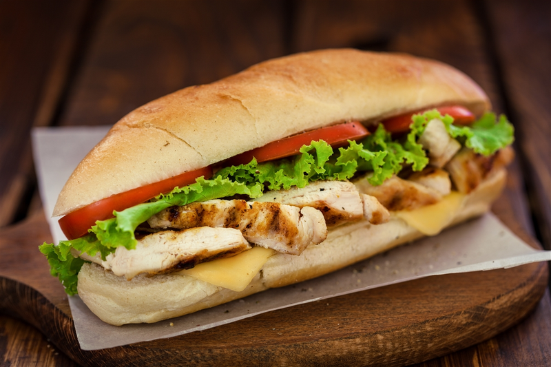 sandwich de pollo