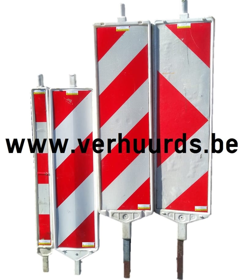 PVC baken rood/wit