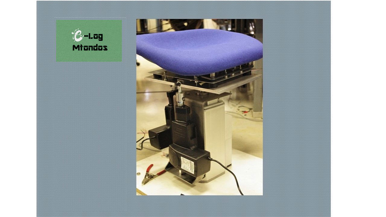 PERFECT SEAT                                              Prototype de siège instrumenté et connecté, muni de capteurs et de motorisation