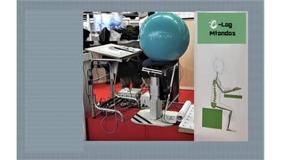 ERGOPOSTE                                            Prototype de poste  de travail assis, instrumenté muni de capteurs et de motorisation