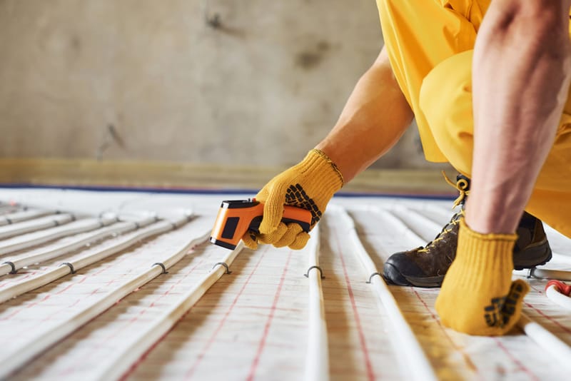 Yerden Isıtma Su Kaçak Tespiti