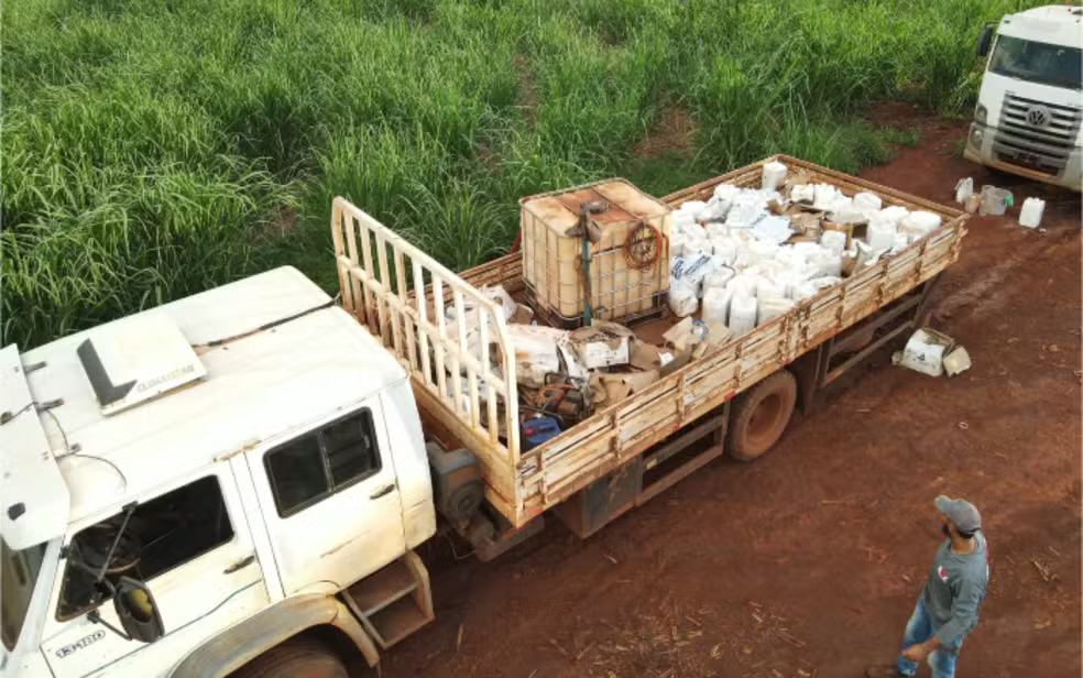 CARGA DE 200 MIL REAIS EM AGROTÓXICOS FOI RECUPERADA