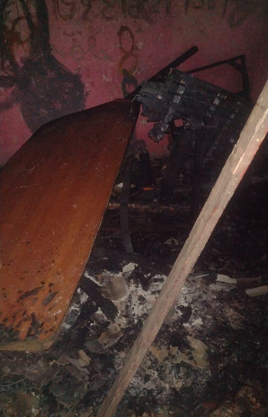 INCÊNDIO EM RESIDÊNCIA EM GUARIBA